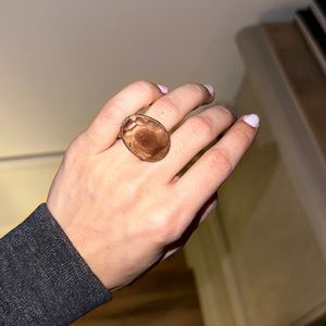 Size 6 glass ring- Anthropology